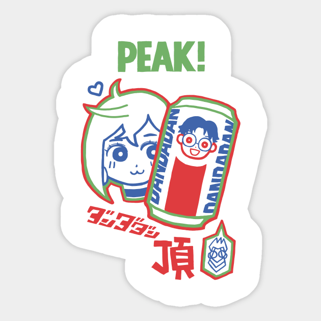 Peak Dandadan Sticker by khots